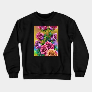 Fabulous Roses Crewneck Sweatshirt